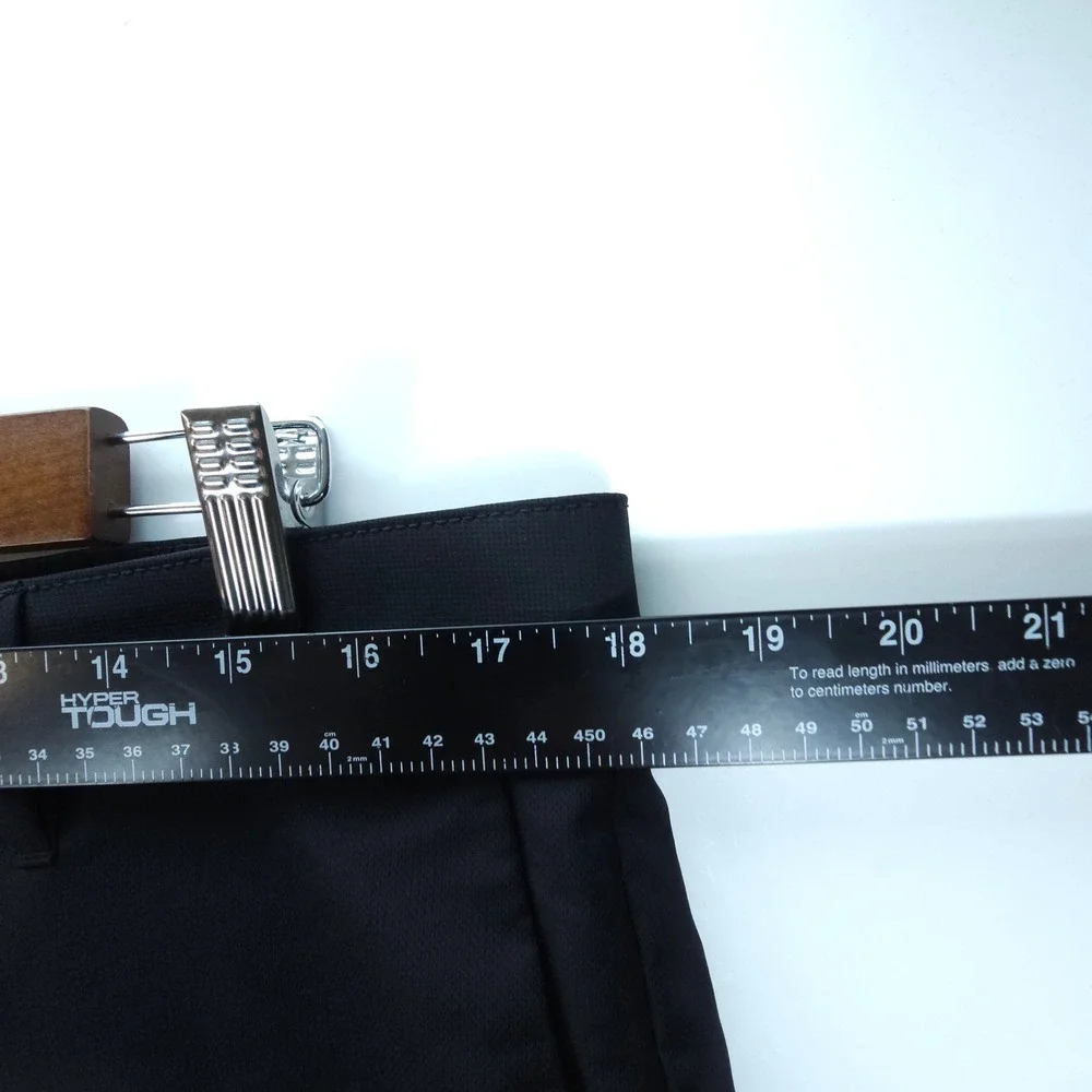 Streetwear Banana Republic Pants Men 36x29 Black Performance Chino Slim Straight
